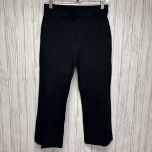 Womens Size MP SPANX Cropped Flare Pants Black EUC